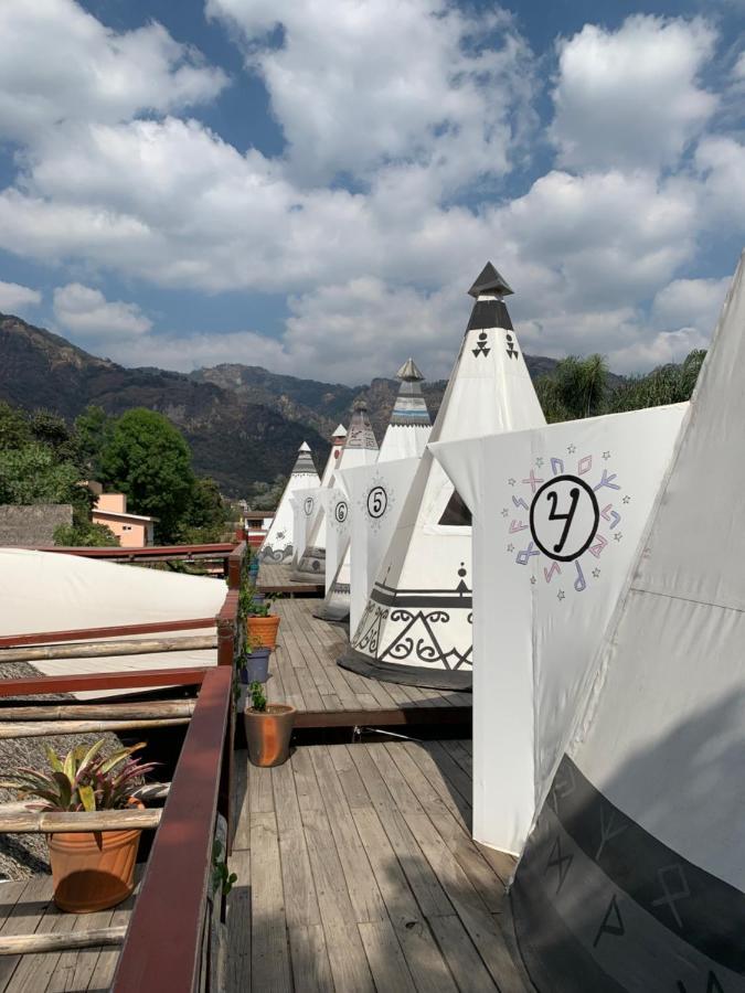 Hotel Fungi Tipis Tepoztlán Esterno foto